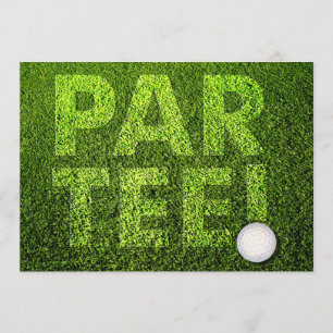 Golf Party Invitation