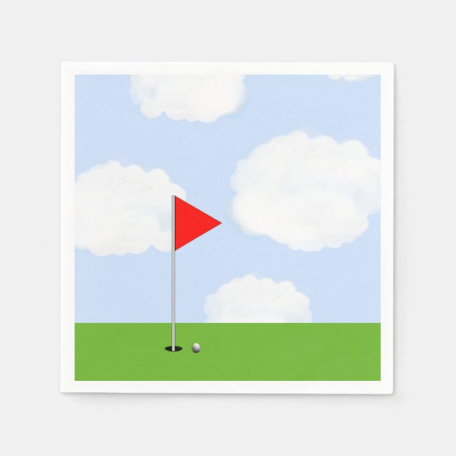 Golf Party Napkin (Front)