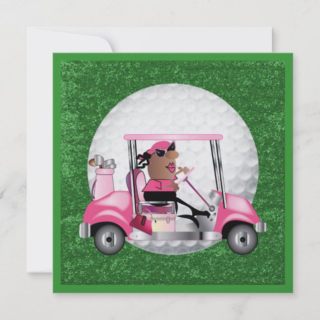 Golf Party - SRF Invitation (Front)