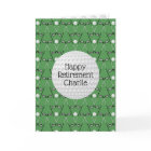 Golf pattern custom name Retirement