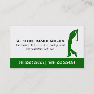 Golf - Personal Business Card
