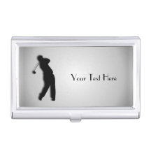 Golf Personalised Business Card Case