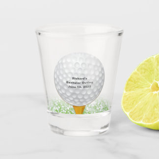Golf Personalised Shot glass