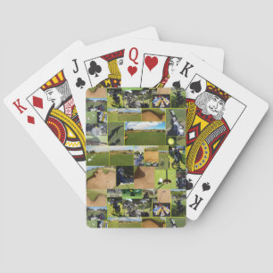 Golf Photo Collage, Playing Cards