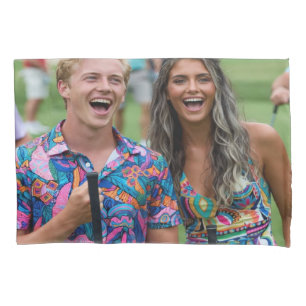 Golf Photo Customize Personalize Pillowcase