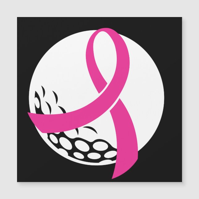 Golf Pink Ribbon Breast Cancer Awareness (Front)