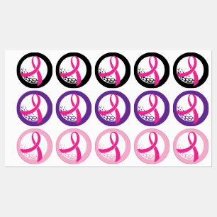 Golf Pink Ribbon Breast Cancer Awareness