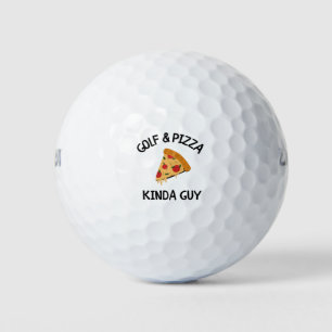 Golf & pizza kinda guy golf balls