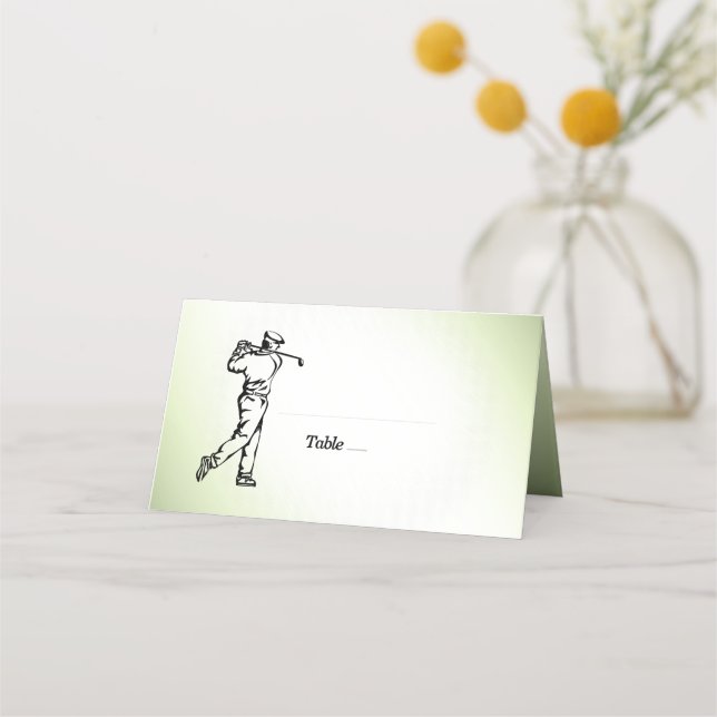 Golf Place Cards (Front)