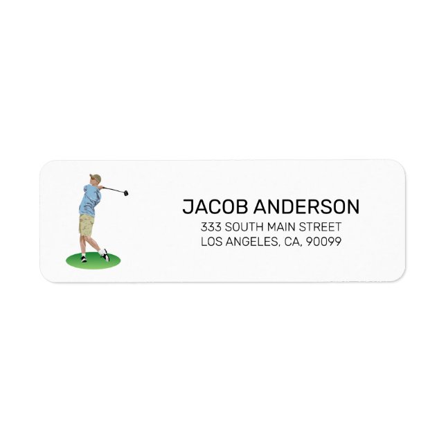 Golf Player (Front)