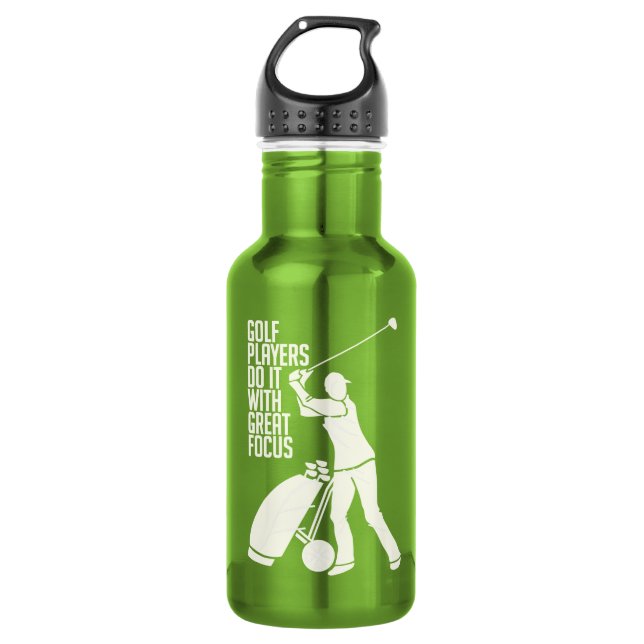 GOLF PLAYER - choose style & colour 532 Ml Water Bottle (Front)