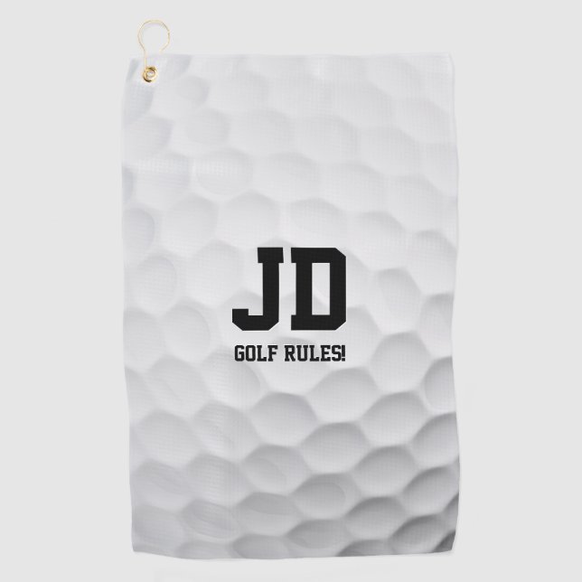 Golf Player | Cool Sport Gift Towel (Front)