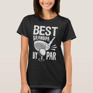 Golf Player Costume Golfing Outfits Best Grandpa B T-Shirt