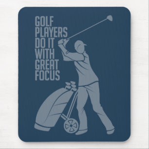 GOLF PLAYER custom mousepad