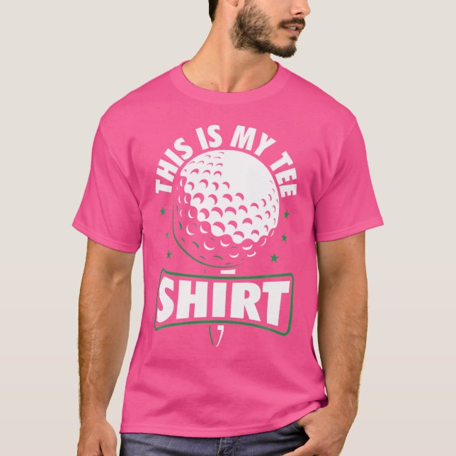 Golf Player Funny Golf Golf Club T-Shirt (Front)