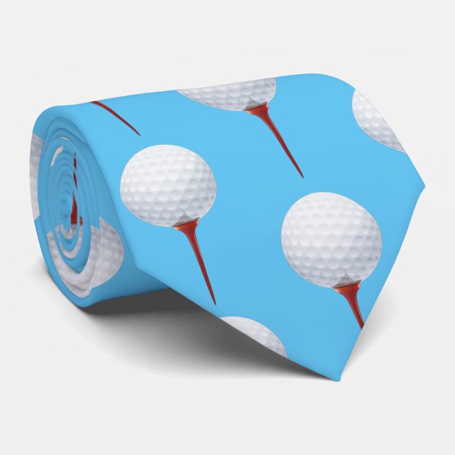 Golf Player | Golf Ball Tie (Rolled)