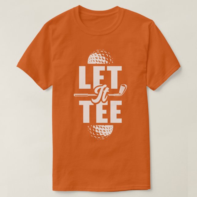 Golf Player Golf Course Golfer T-Shirt (Design Front)