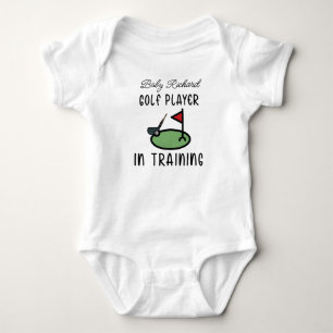 Golf Player in Training - Future Golfer Baby Bodysuit