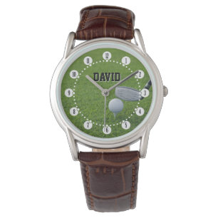 Golf Player Personalizable Watch