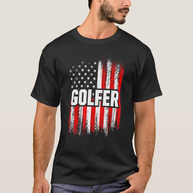 Golf Player Pride Golfer Golfing  5 T-Shirt (Front)