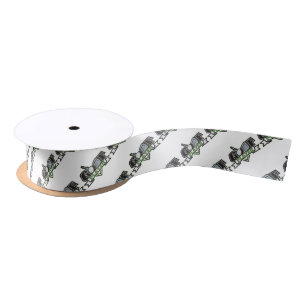 Golf Player Satin Ribbon