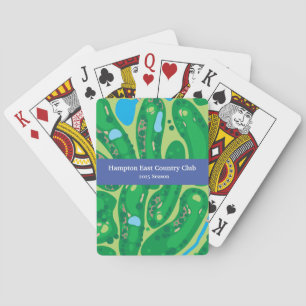 Golf playing cards