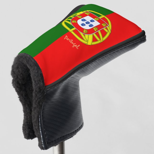 Golf Portugal & Portuguese Flag /Golf Clubs Covers (3/4 Front)