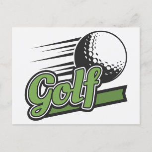 Golf Postcard