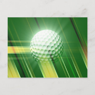 golf postcard