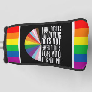 Golf Pride Month Golf Rainbow Celebration Head Cover