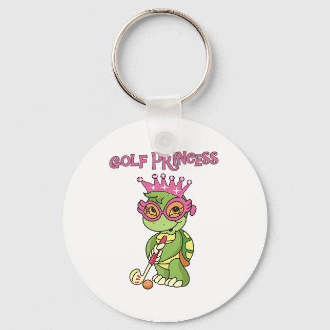 Golf Princess Key Ring (Front)