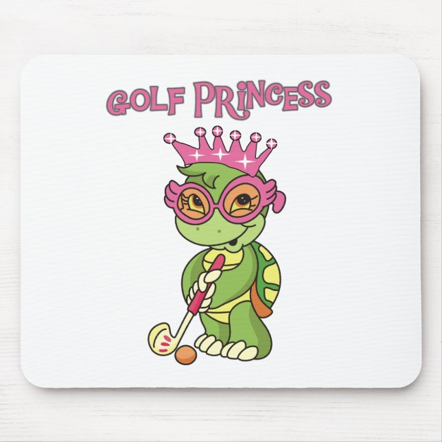 Golf Princess Mouse Mat (Front)