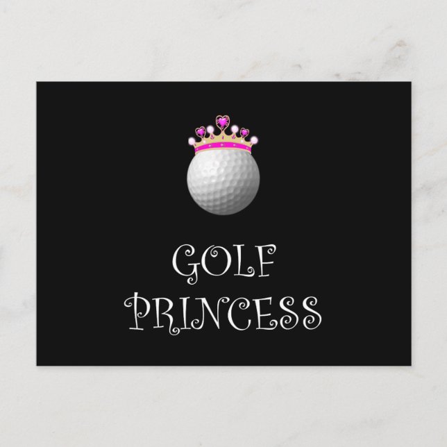 Golf Princess Postcard (Front)