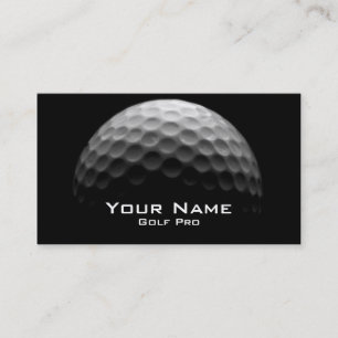 Golf Pro Business Card