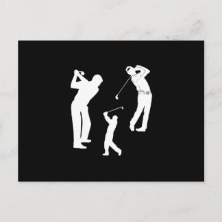 Golf Pro Postcard