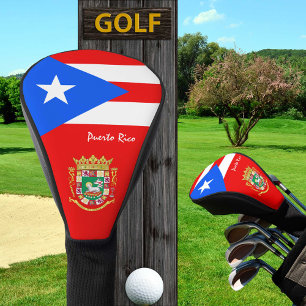 Golf Puerto Rico, Golf Clubs, Puerto Rican Flag Head Cover