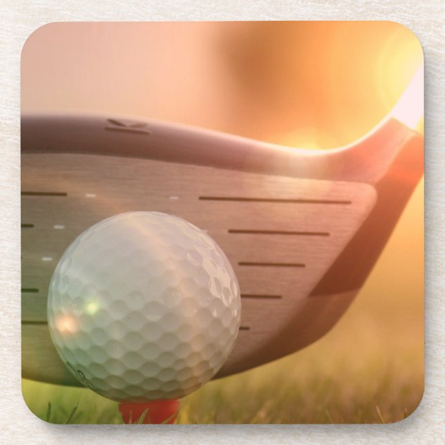 Golf Putter Cork Coasters (Front)