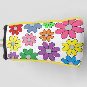 Golf Putter Cover - Crazy Daisies!