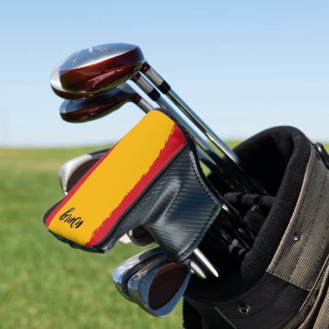 Golf Putter Cover - Spanish Inspiration (In Situ)