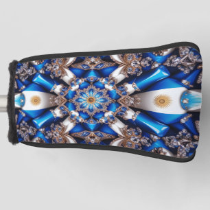 Golf Putter Cover with Argentinian Colours Design