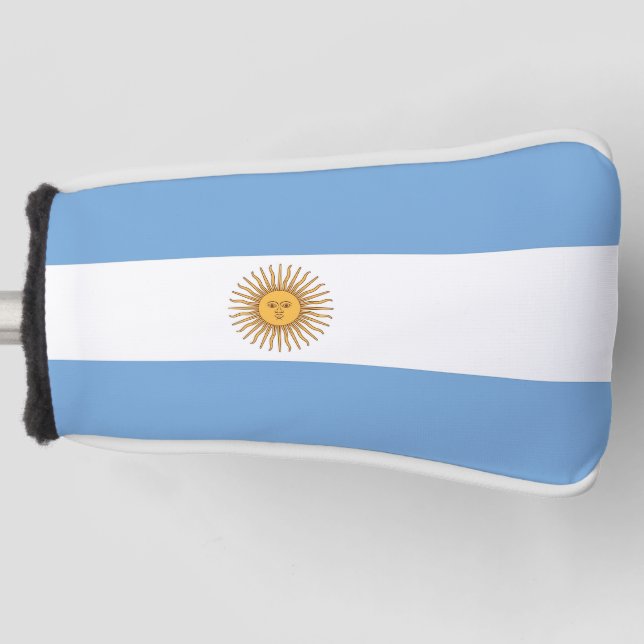 Golf Putter Cover with Flag of Argentina (Front)