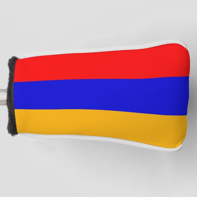 Golf Putter Cover with Flag of Armenia (Front)
