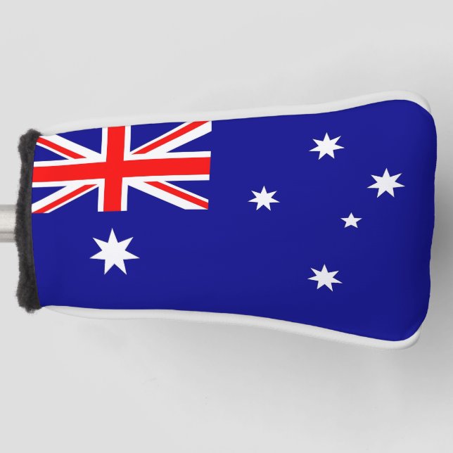 Golf Putter Cover with Flag of Australia (Front)