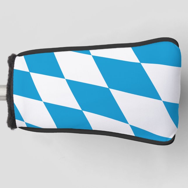 Golf Putter Cover with Flag of Bavaria, Germany (Front)