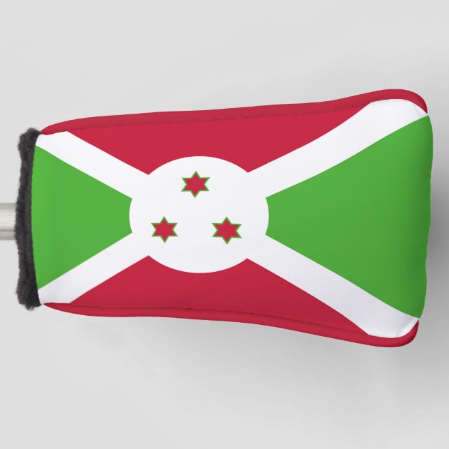 Golf Putter Cover with Flag of Burundi (Front)