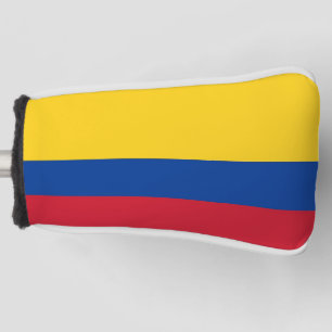 Golf Putter Cover with Flag of Colombia