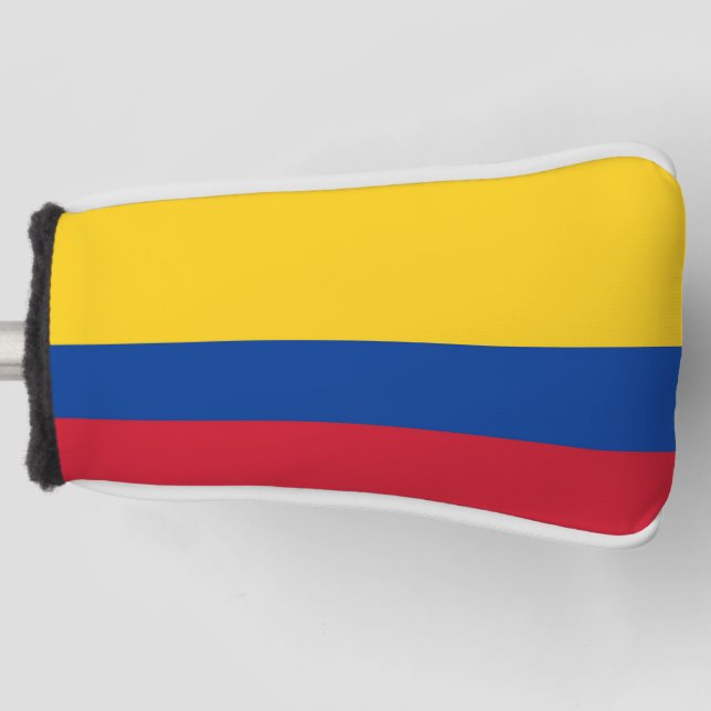 Golf Putter Cover with Flag of Colombia (Front)