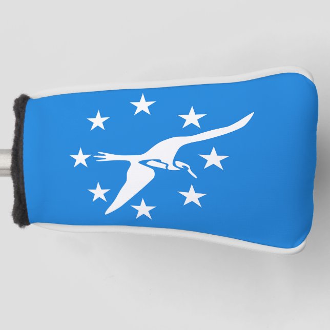 Golf Putter Cover with Flag of Corpus Christi, USA (Front)