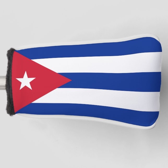 Golf Putter Cover with Flag of Cuba (Front)