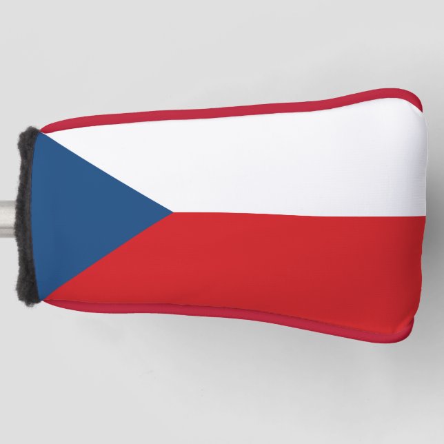 Golf Putter Cover with Flag of Czechia (Front)